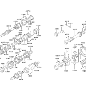 Kia Hyundai 4338434002 RING-SYNCHRONIZER