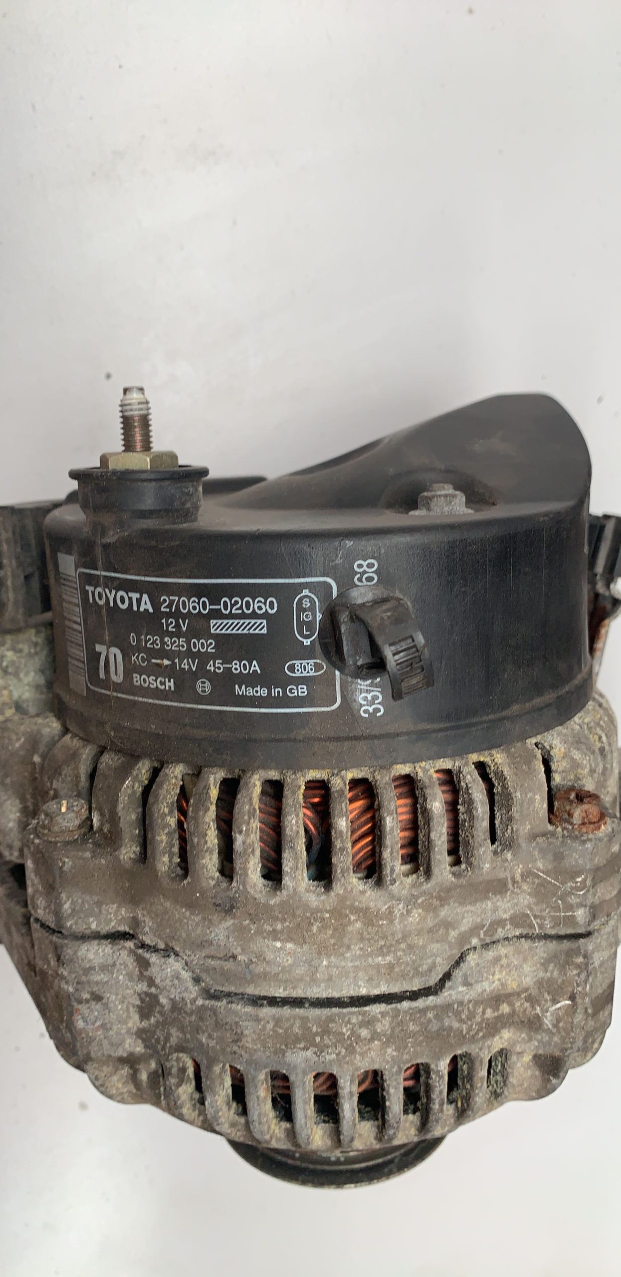 Alternator Dynamo lichtmaschine Bosch 0123325002 - Afbeelding 2