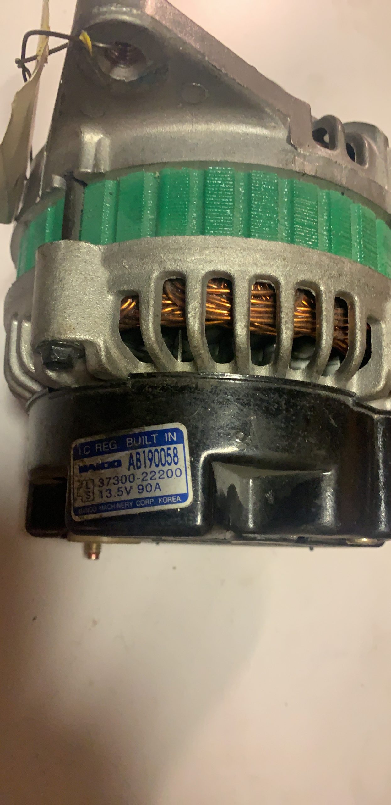 Alternator Dynamo lichtmaschine Mando 3730022200 - Afbeelding 2