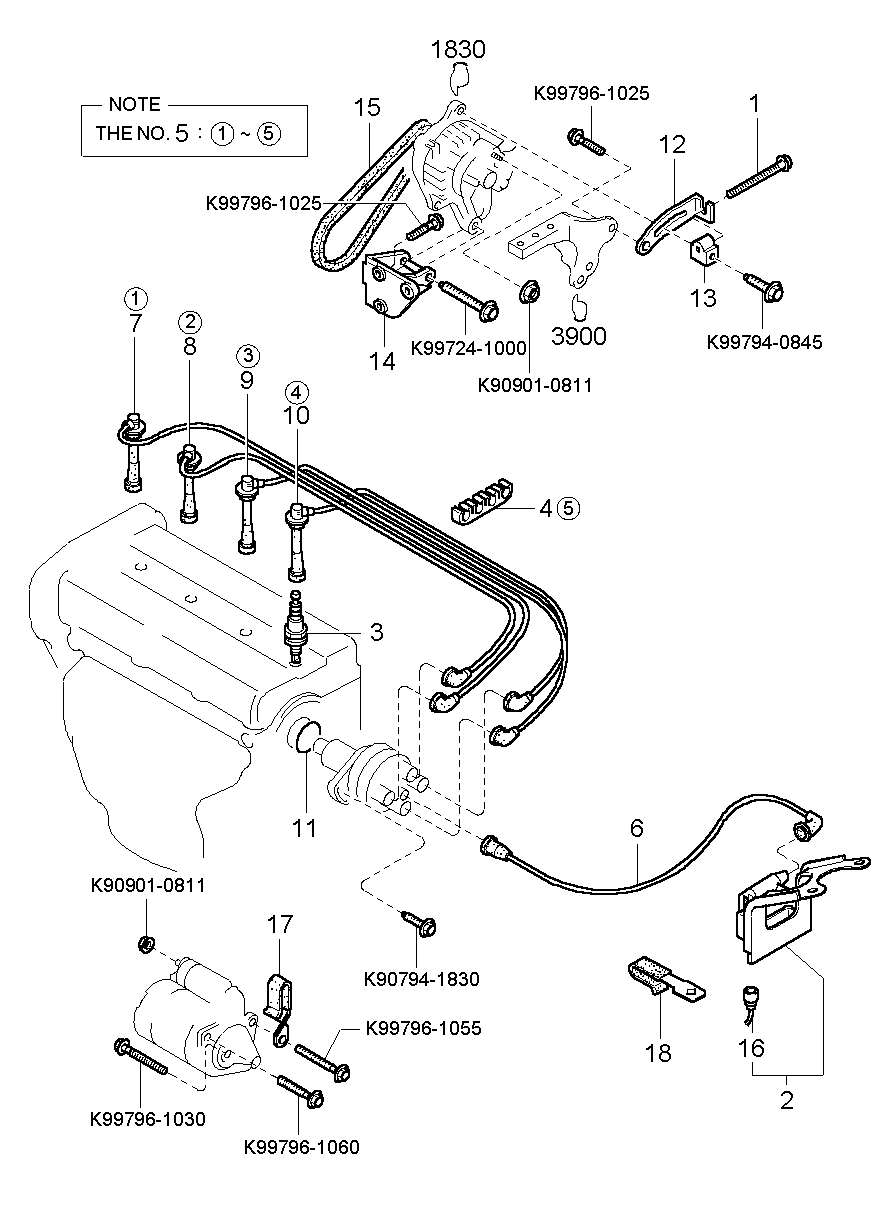 0K95418381 - RIBB. V-SNAAR - 3pk760
