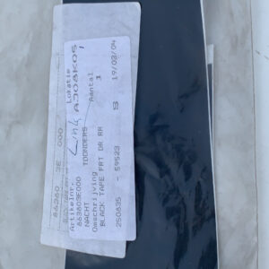 BLACK TAPE FRT DR RR LH (b1)