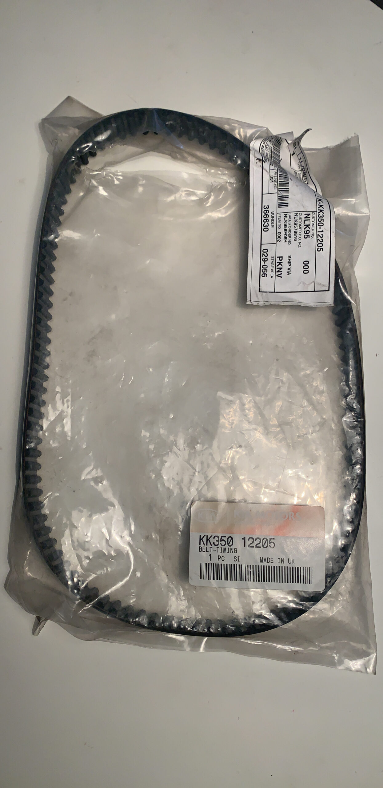 KK35012205 - 107YU22 1473DS - TIMING BELT - Afbeelding 2