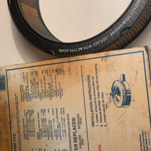 Air filter acdelco a348c 6474235 036666115093 (b25)